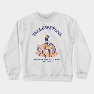 Yellowstone Spirit Of The Wildwest Crewneck Sweatshirt